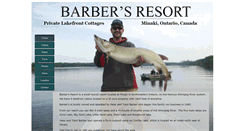 Desktop Screenshot of barbersresort.com